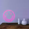 چراغ رومیزی مدل ریموت دار SMILE-GL_PN-GLASS