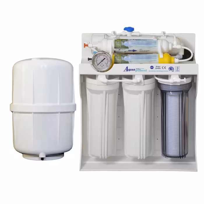 دستگاه تصفیه کننده آب آکوا پیورست مدل RO- SF 6030 به همراه فیلتر تصفیه آب مجموعه 4 عددی