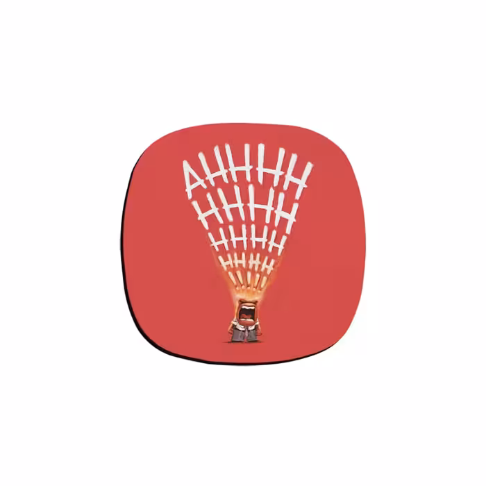 زیر لیوانی ترمه طراحان ایده مدل فریاد کد cfp1226 بسته شش عددی