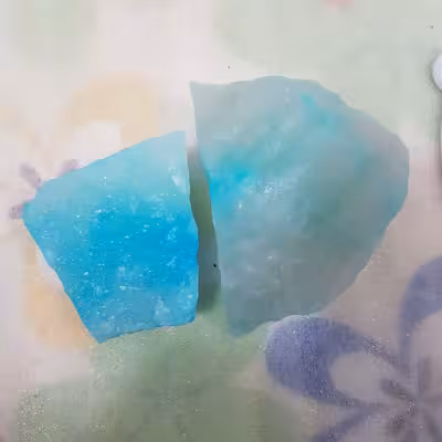 سنگ نمک دکوری مدل کریستالی طرح مرجان کد RZ14 بسته 2 عددی