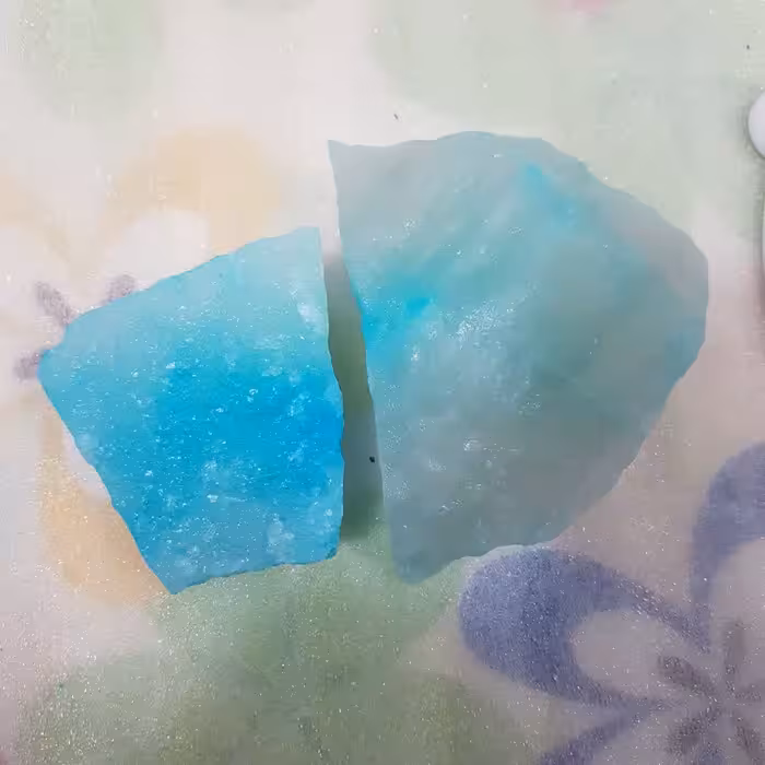 سنگ نمک دکوری مدل کریستالی طرح مرجان کد RZ14 بسته 2 عددی