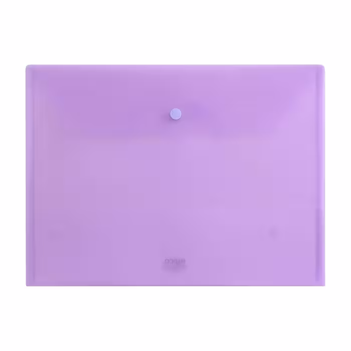 پوشه دکمه دار پاپکو کد 105-A4T بسته 24 عددی