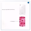برچسب پوششی ماهوت مدل Pink-Flower مناسب برای تبلت سامسونگ Galaxy Tab 3 8.0 2013 T315