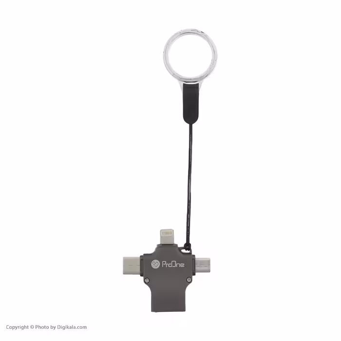 مبدل لایتنینگ به USB-C / USB / micro USB پرووان مدل PCO04