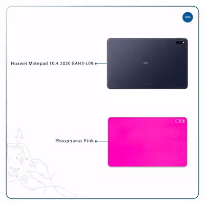 برچسب پوششی ماهوت مدل Phosphorus-Pink مناسب برای تبلت هوآوی Matepad 10.4 2020 BAH3-L09