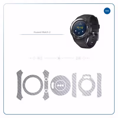 برچسب ماهوت طرح Steel-Fiber مناسب برای ساعت هوشمند هوآوی Watch 2