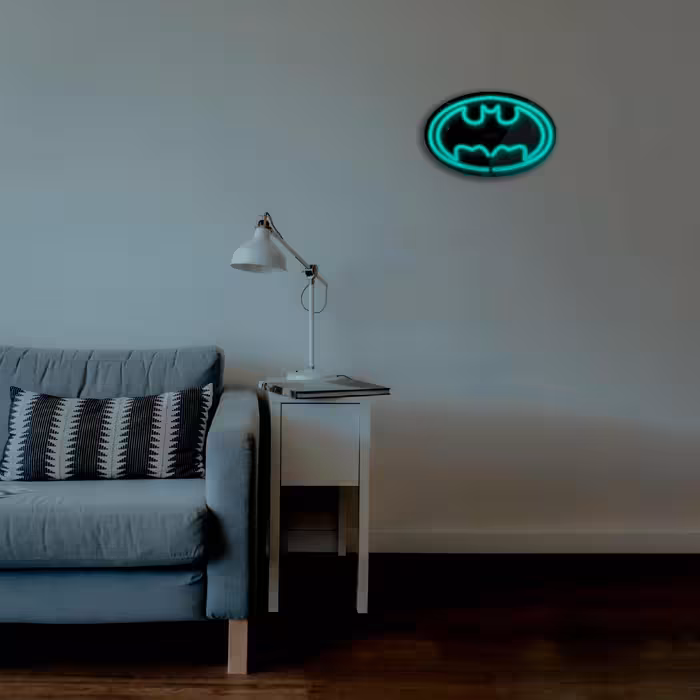 چراغ دیواری نئون دیزاین طرح Batman-BL_TBL
