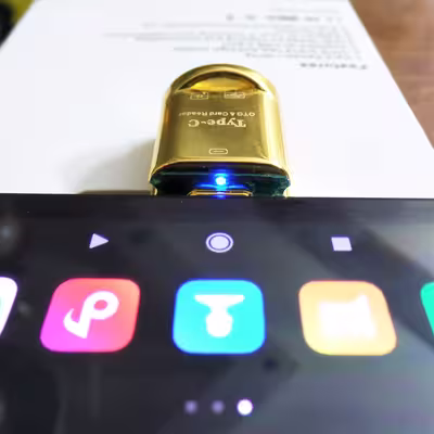 مبدل USB-C به microSD / USB کد OTG-SDC