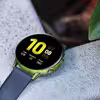 برچسب ماهوت طرح Green-Crystal-Marble مناسب برای ساعت هوشمند سامسونگ Galaxy Watch Active 2 44mm