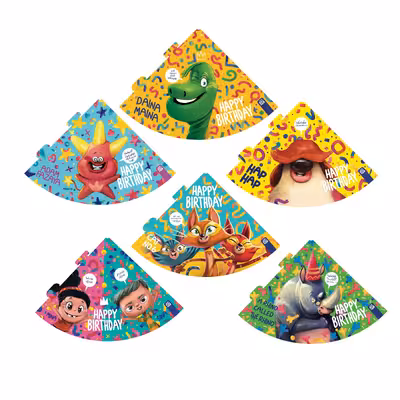 مجموعه 118 عددی تم تولد آی قصه طرح کاراکتر گربه شماره 6