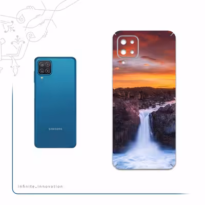 برچسب پوششی ماهوت مدل Waterfall مناسب برای گوشی موبایل سامسونگ Galaxy A12 Nacho