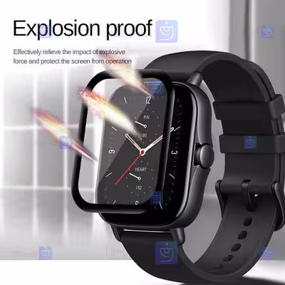 محافظ صفحه نمایش لاین مدل RT007 مناسب برای ساعت هوشمند شیایومی Amazfit GTS 2 بسته دو عددی