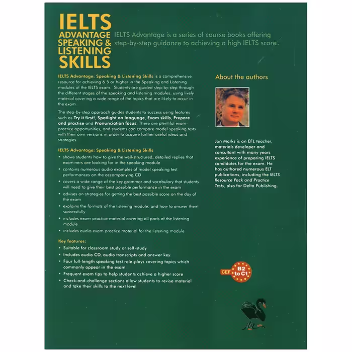 کتاب IELTS Advantage Speaking and Listening Skills اثر Jon Marks انتشارات شیلر
