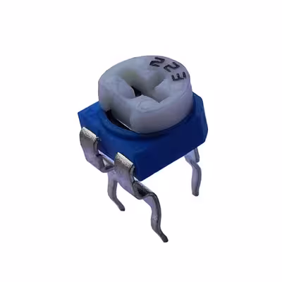 مقاومت پتانسیومتر 22 کیلو اهم کد 223 بسته 4 عددی
