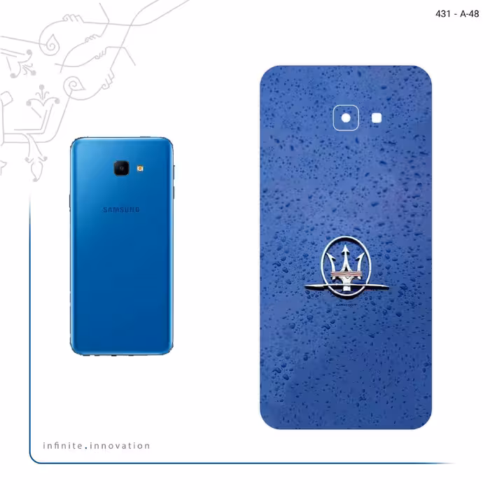 برچسب پوششی ماهوت مدل Maserati مناسب برای گوشی موبایل سامسونگ Galaxy J4 Core