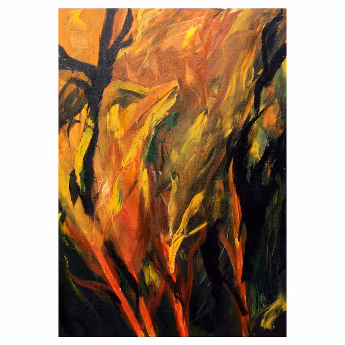 تابلو نقاشی اکریلیک کد 09