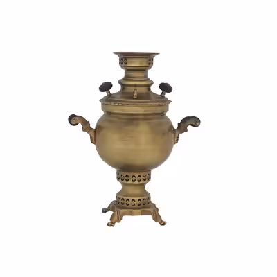 سماور زغالی عبدی مدل کلاسیک گنجایش 2.5 لیتر