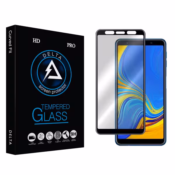 محافظ صفحه نمایش دلتا مدل HD مناسب برای گوشی موبایل سامسونگ Galaxy A7 2018 / A750