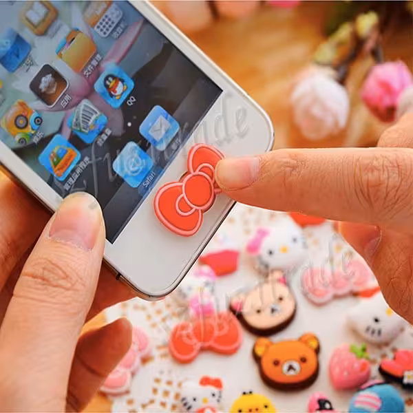 محافظ دکمه هوم تزئینی موبایل Home Decorative Button