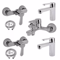 ست شیرآلات کسری مدل ادموند مجموعه 7 عددی