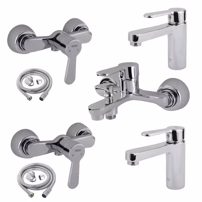 ست شیرآلات کسری مدل ادموند مجموعه 7 عددی