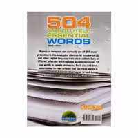 504Absolutely Essential Words 6th ویرایش ششم رحلی بزرگ چاپ رنگی باکیفیت عالی