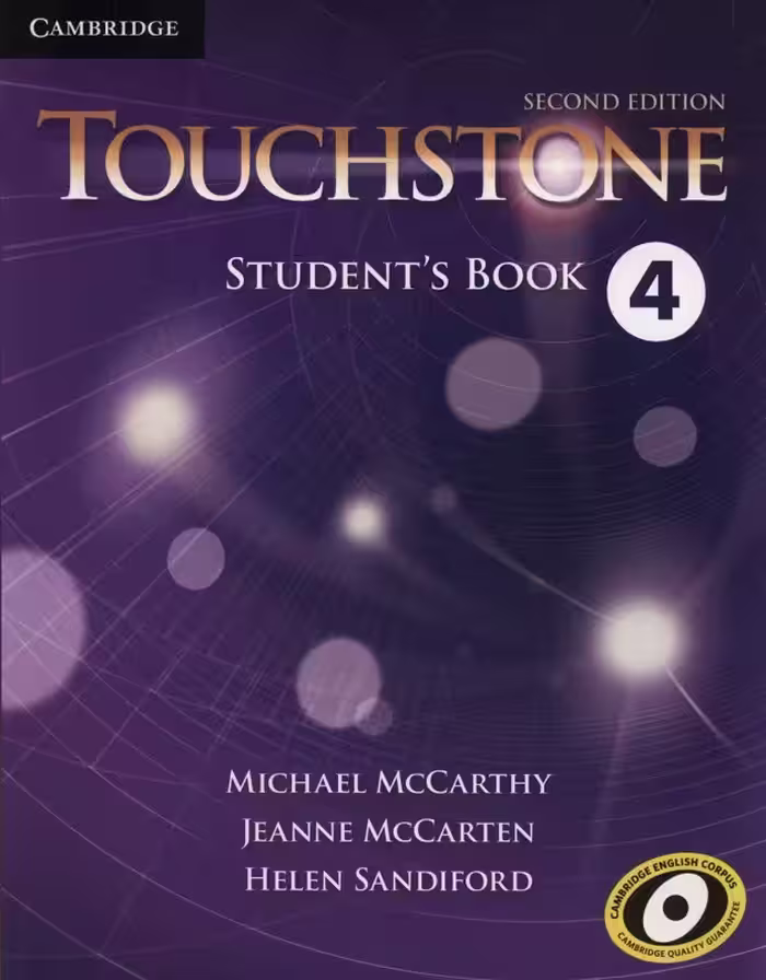کتاب تاچ استون ویرایش دوم Touchstone 4 (کتاب دانش آموز کتاب کار و فایل صوتی)