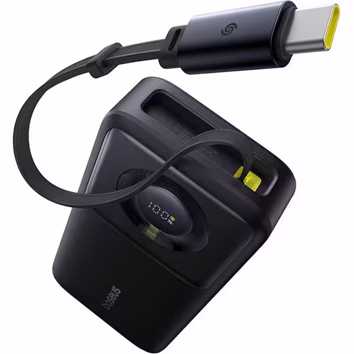 پاوربانک 65 وات 20000 با کابل همراه تایپ سی بیسوس Baseus Nomos Power Bank PPLSC01-20