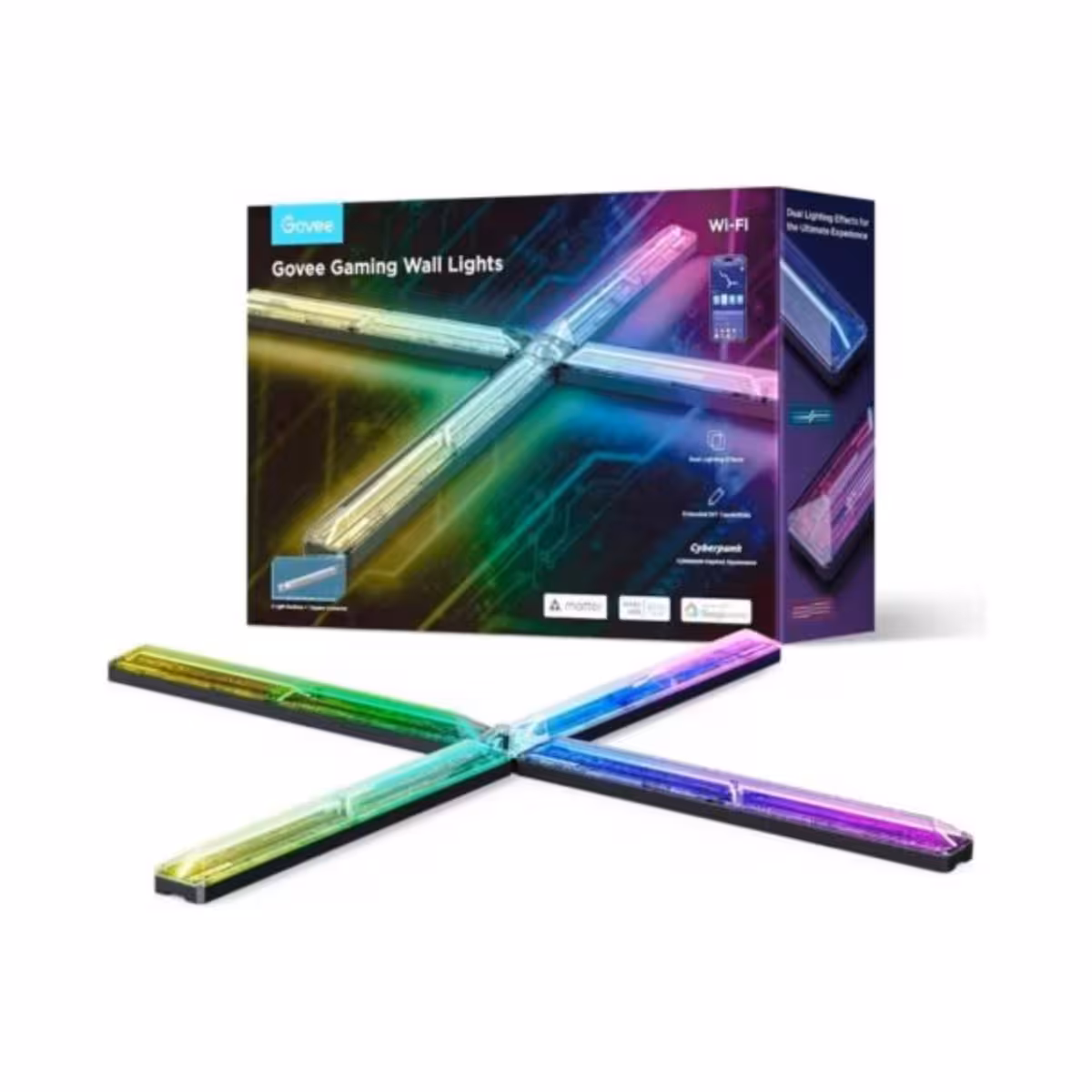 قیمت پنل روشنایی گووی گیمینگ مدل Gaming Wall Light H6063 4Pcs