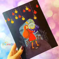 کلاسور حلقه فلزی 80 برگ دایان سری آلیس کد 01 | 26 حلقه