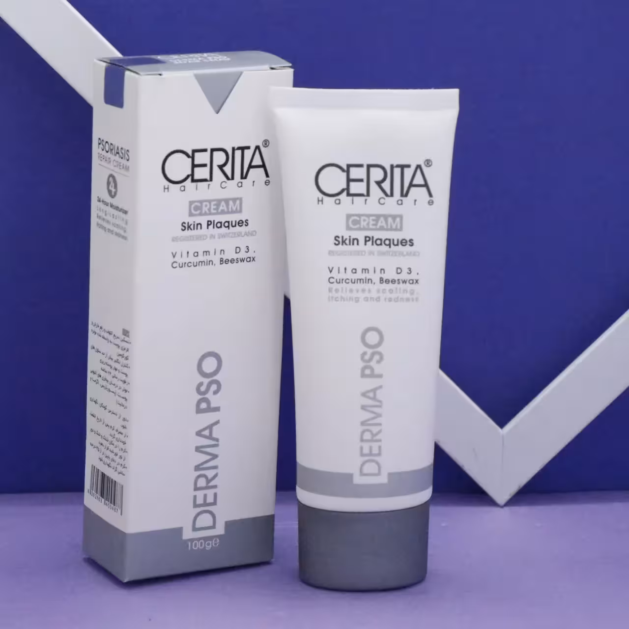 کرم ترمیم کننده پوسته های بدن مناسب پوست های خشک 100 گرم سریتا CERITA کد 92236