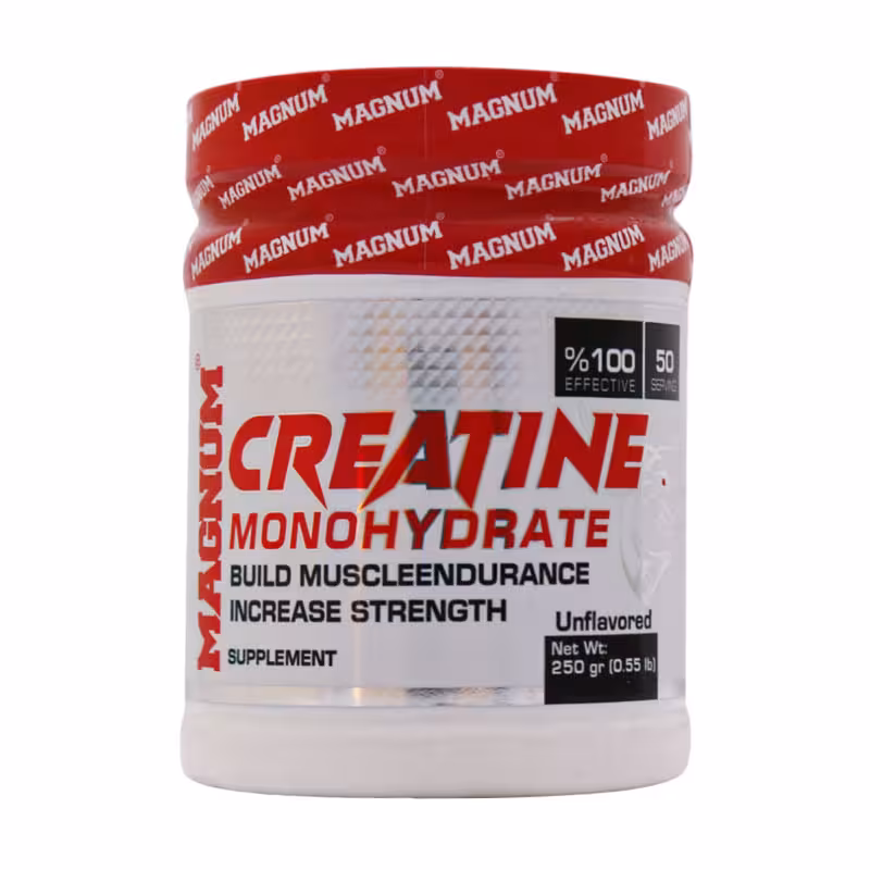 پودر کراتین مونوهیدرات مگنوم – 300 گرم | MAGNUM Creatine Monohydrate 300 g