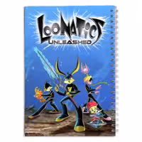 دفتر مشق کارتون لوناتیکس