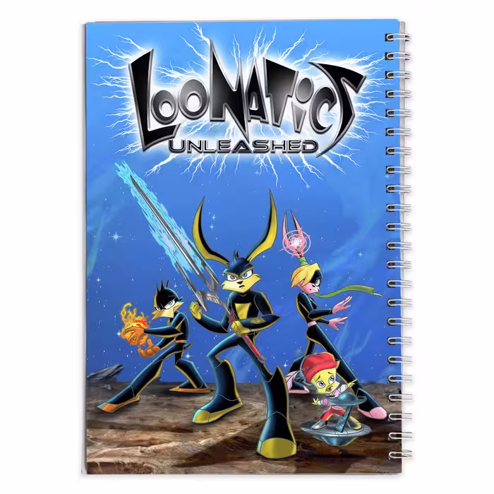 دفتر مشق کارتون لوناتیکس