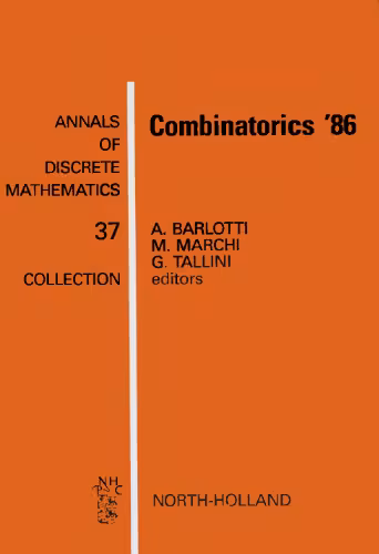 خرید و دانلود نسخه کامل کتاب Combinatorics 86