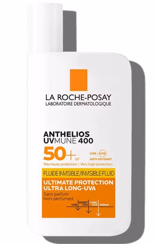 کرم ضد آفتاب بدون رنگ آنتیلیوسspf 50 یو وی 400 لاروش پوزای حجم 50 میلی لیتر