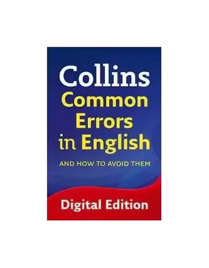 کتاب Collins Common Errors in English کالینز کامن ارورز این انگلیش