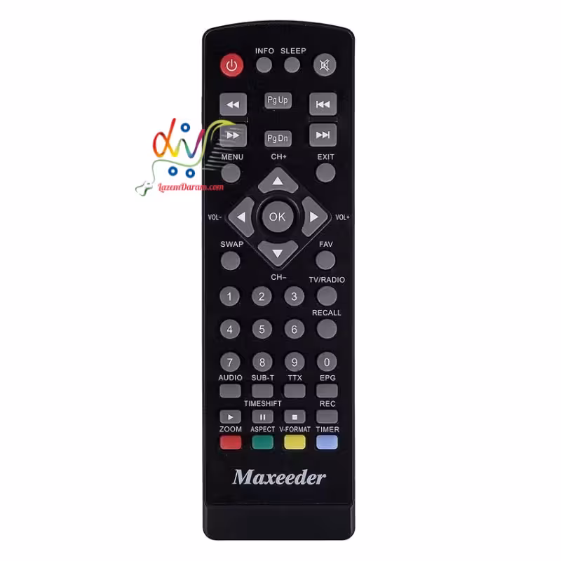 کنترل گیرنده دیجیتال مکسیدرMX1