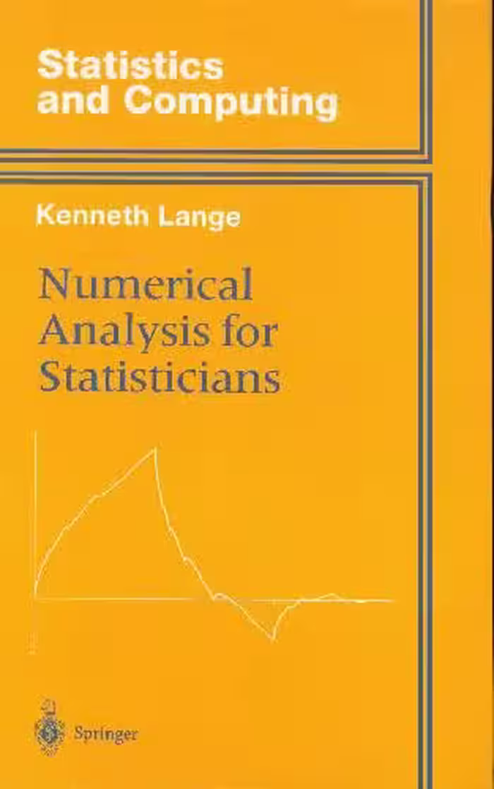 خرید و دانلود نسخه کامل کتاب Numerical Analysis for Statisticians