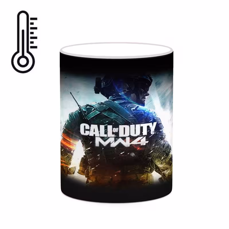 ماگ حرارتی چیتوکالا مدل بازی Call Of Duty 4ː Modern Warfare کد mgh27827