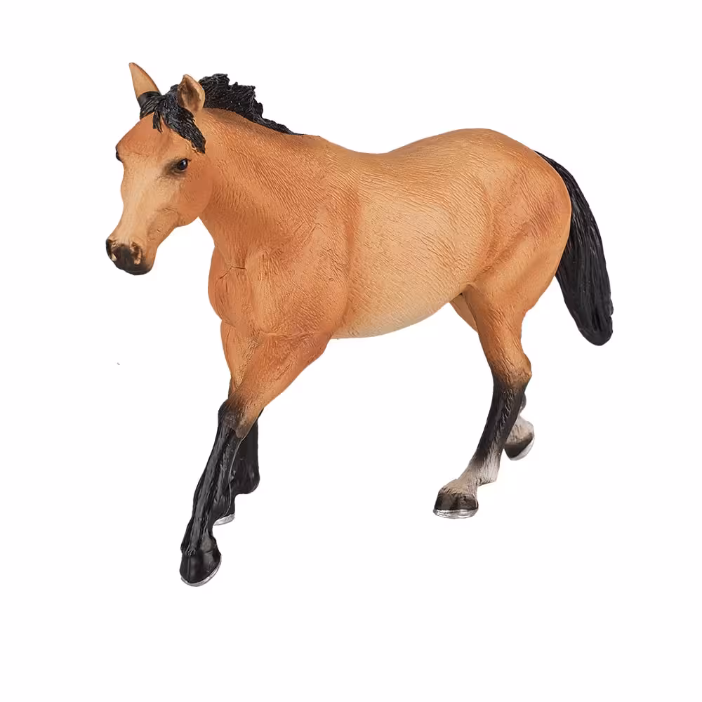 فیگور اسب باکسکین Quarter Horse Buckskin MOJO