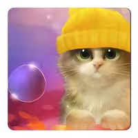 مگنت طرح نقاشی گربه کد NIM700