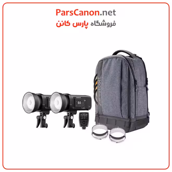 Westcott FJ400 II 400Ws Touchscreen Strobe with FJ-X3 S Trigger for Sony (2-Light Backpack Kit)