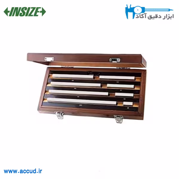 گیج بلاک استیل طول بلند 8 پارچه گرید صفر INSIZE (اینسایز) مدل 4100-8