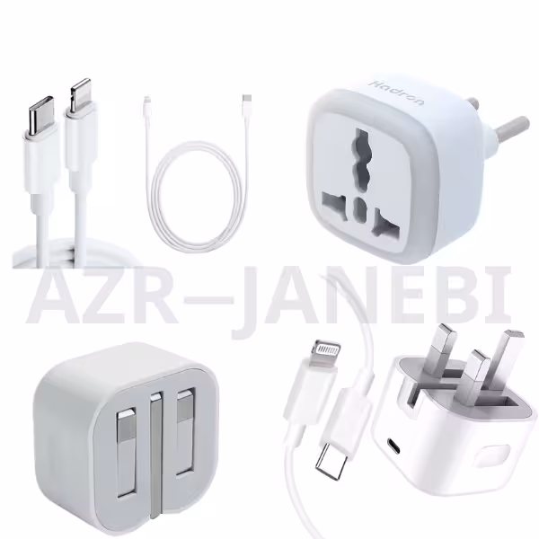 شارژر آیفون 20 وات همراه کابل   گارانتی