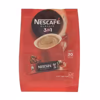 پودر قهوه کلاسیک 3 در 1 نسکافه بسته 20 عددی