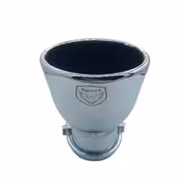 سر اگزوز جی اس مدل 206 دم کج بیضی آبکاری کد 218