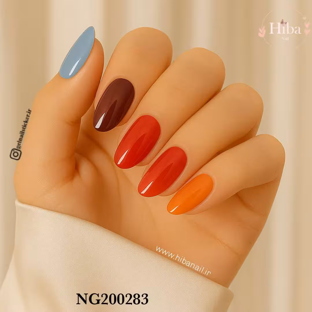 استیکر ژله ای کاشت ناخن (نیل رپ)_کد NG200283