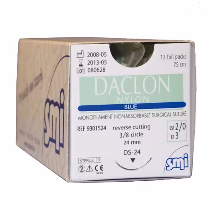 نخ جراحی نایلون SMI