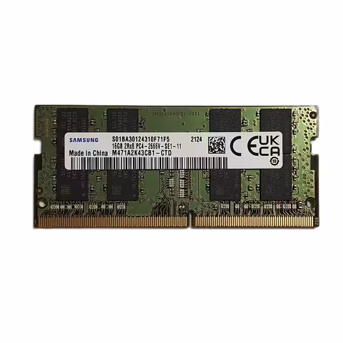 رم لپ تاپ DDR4 تک کاناله 2666 مگاهرتز CL19 سامسونگ مدل PC4 ظرفیت 16 گیگابایت | کالا مکس